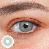 Lentes De Contacto De Color Blanco Grisáceo Meissa